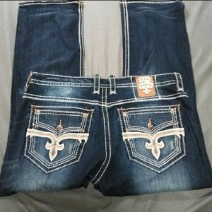 Mens Rock Revival Jeans
